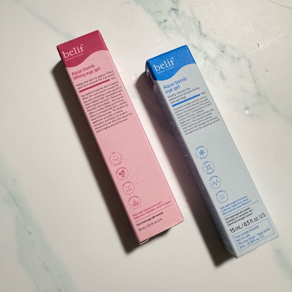 Belif Aqua Bomb Eye Gel Duo
